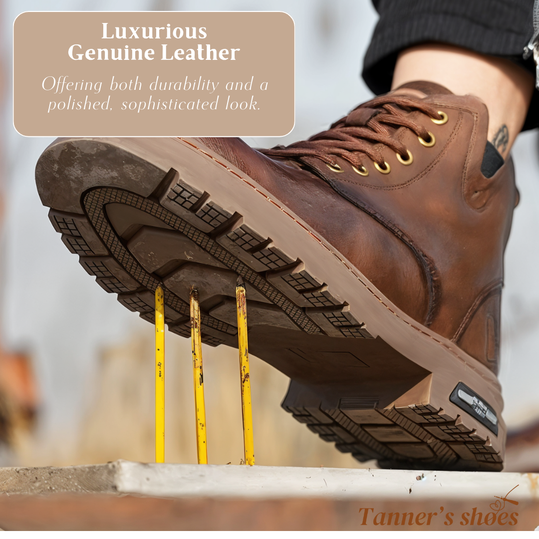 Walter | Bottes à lacets cool avec fermeture éclair latérale pour hommes