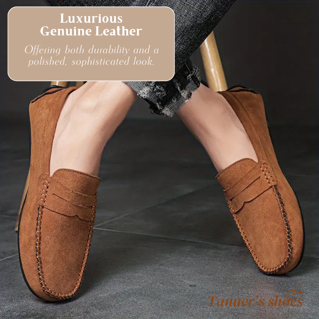 Heath | Mocassins pour hommes, décontractés, antidérapants