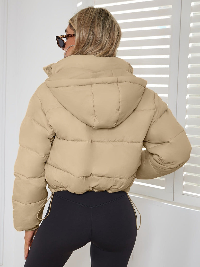 Yani - Veste Bouffante avec Cordon de Serrage
