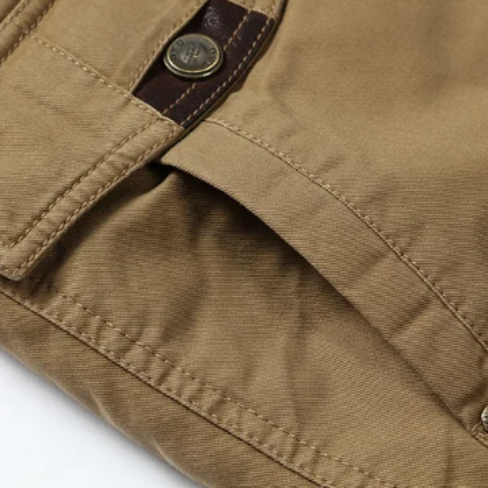 Veste d'Hiver Élégante en Coton Matelassée