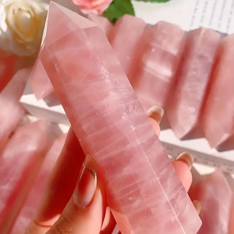 Quartz Rose – Points d'Énergie Naturels