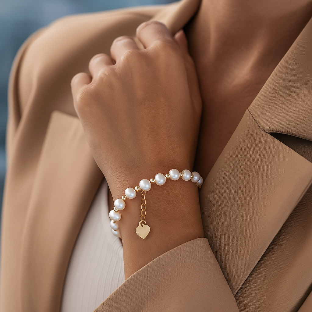 Elena Belccini - Bracelet à breloques en perles