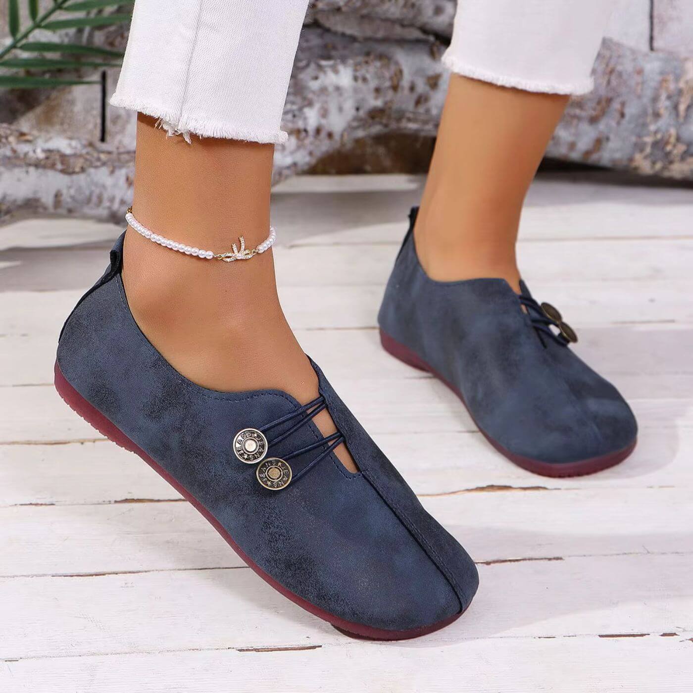 Sandrine™ – Chaussures Orthopédiques Douces et Flexibles