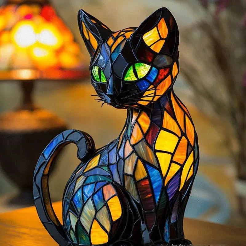 Chat de Minuit Lumineux Multicolore