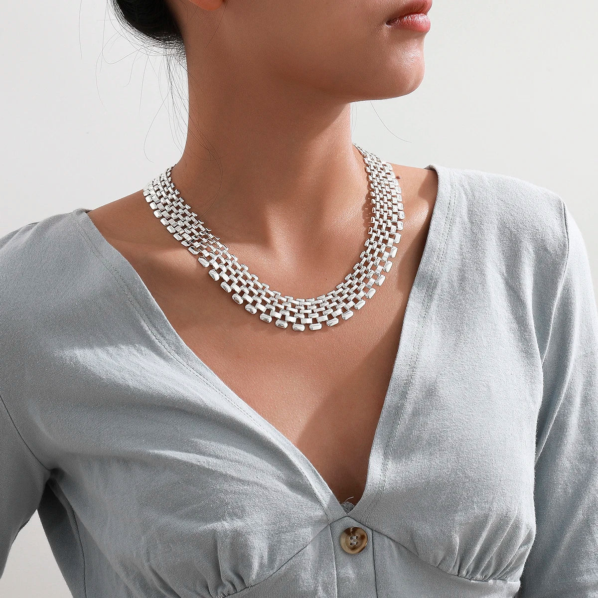 Collier en Argent Cubain