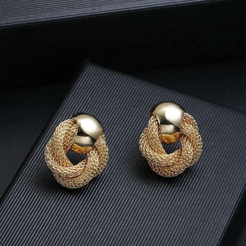 LUNA™ | Boucles d’Oreilles Twist