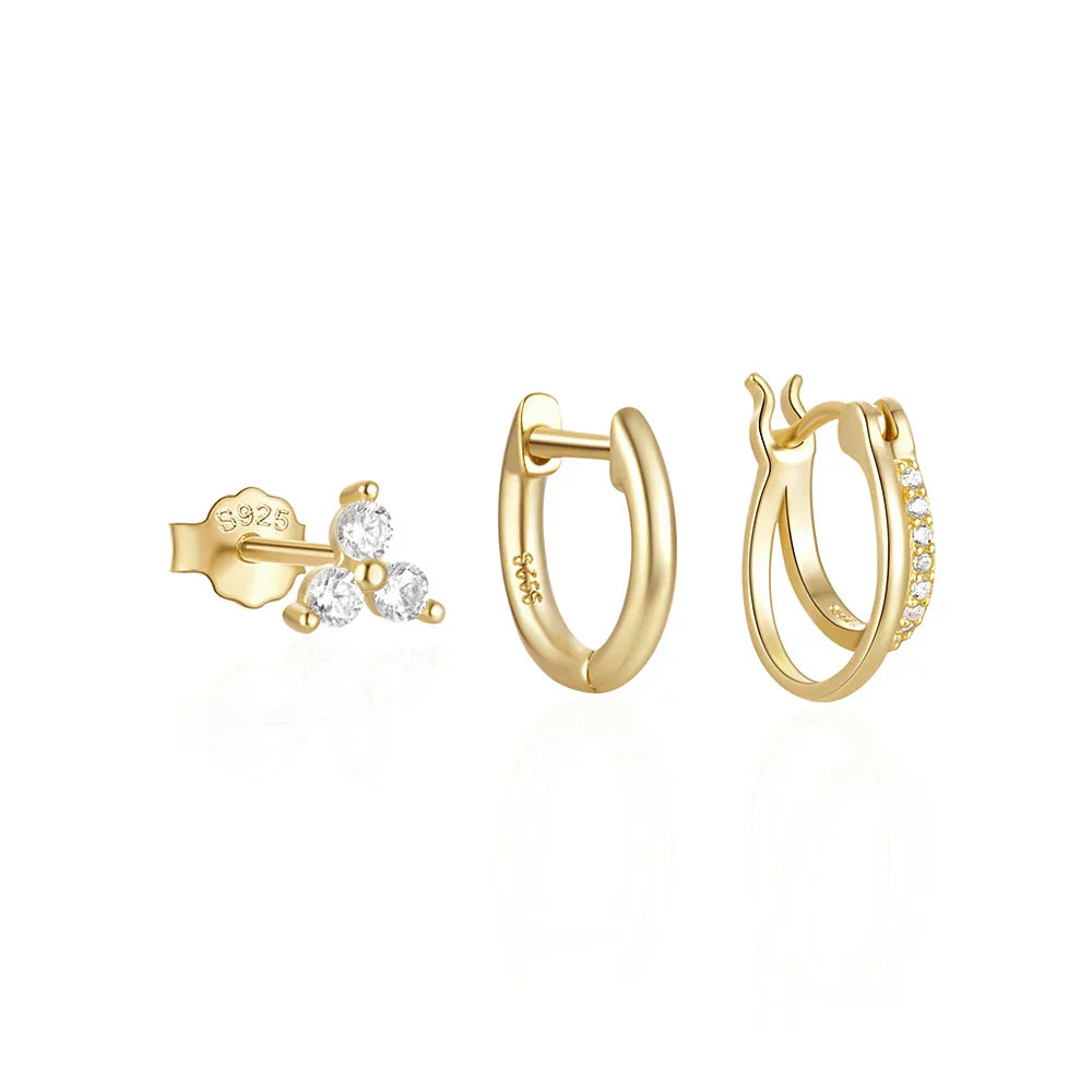 ELARA™ | Set de Boucles d’Oreilles