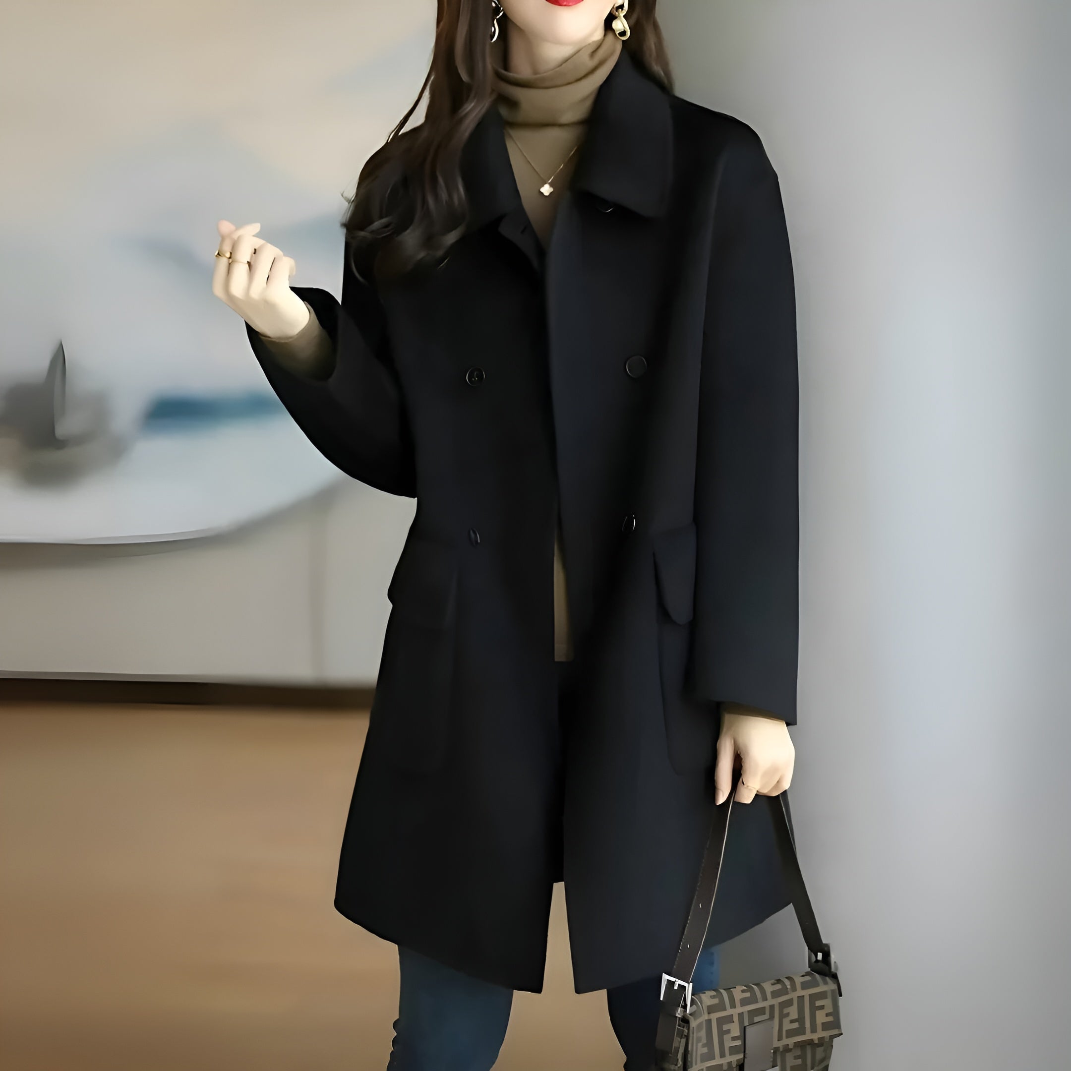 Camille™ | Manteau d'Hiver Élégant et Chaud