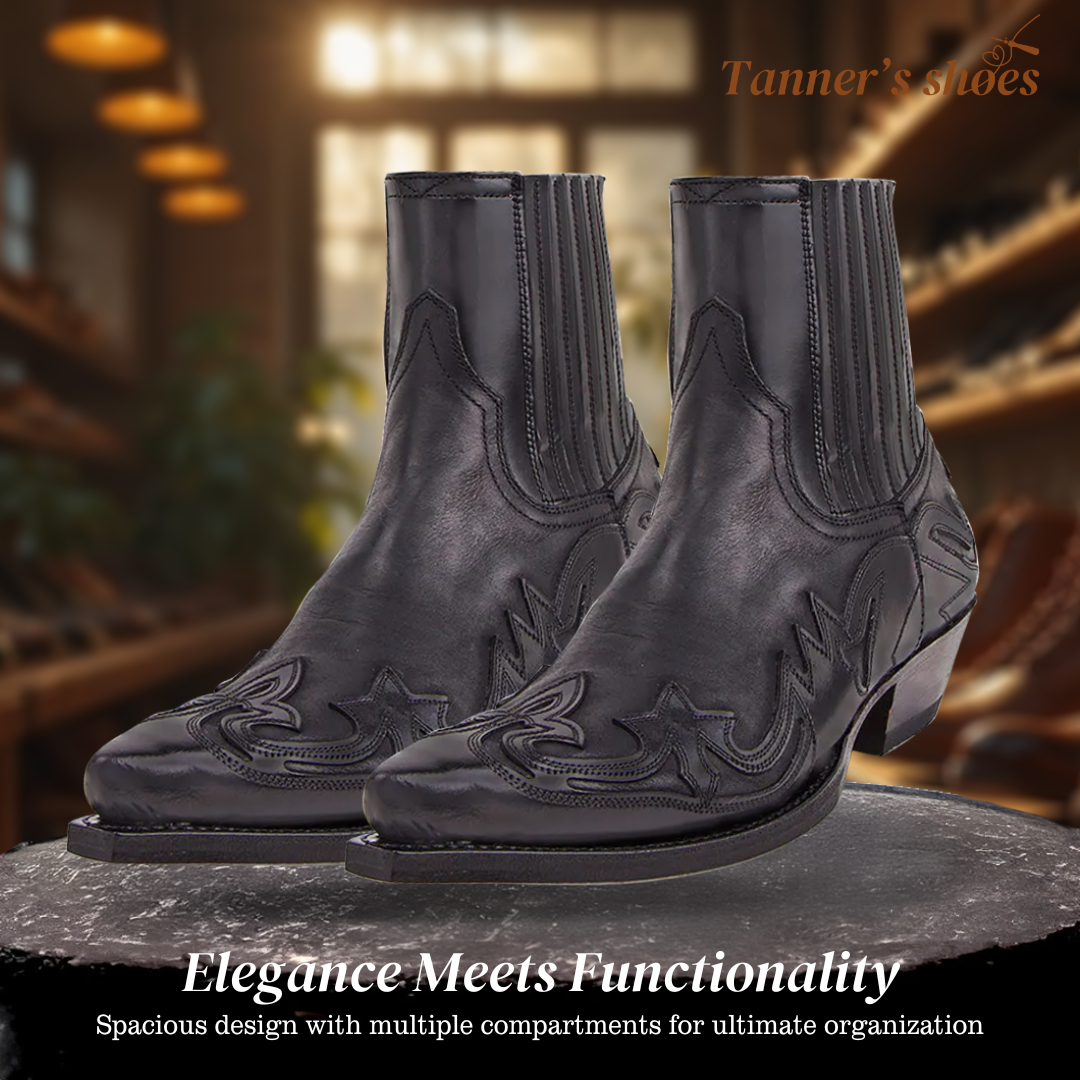 Brian | Bottes de Cowboy Classiques à Tige Basse