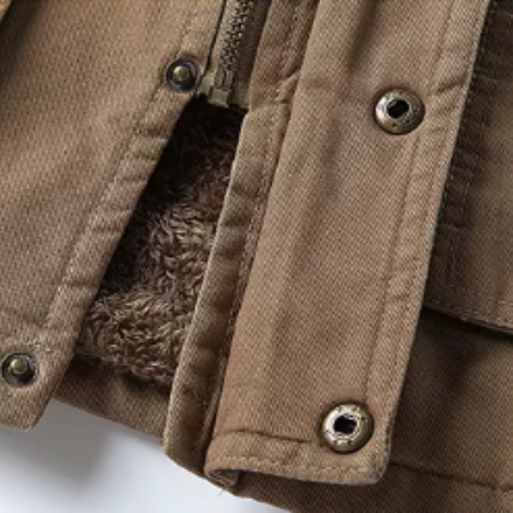 Veste d'Hiver en Coton Décontractée