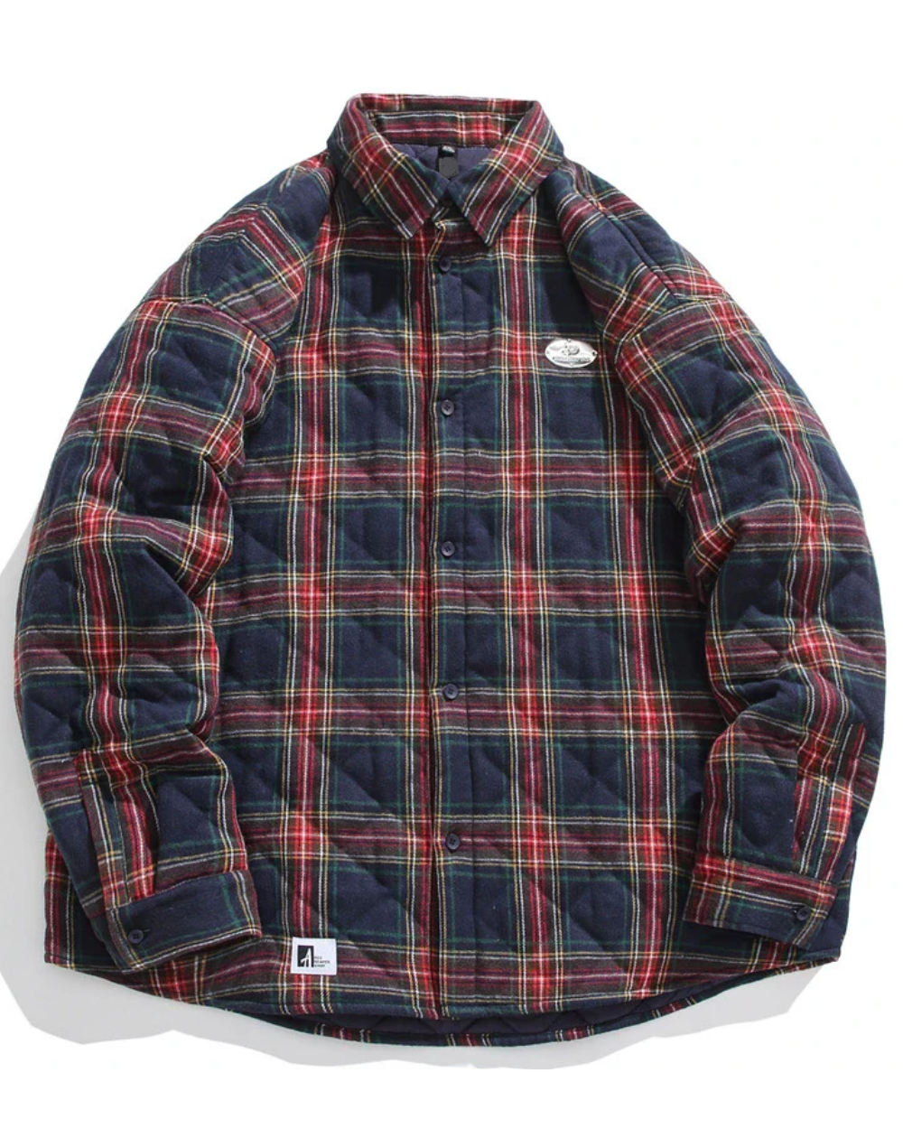 Veste Matelassée en Coton Vintage