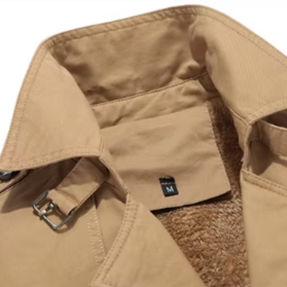 Manteau Trench Rembourré Élégant