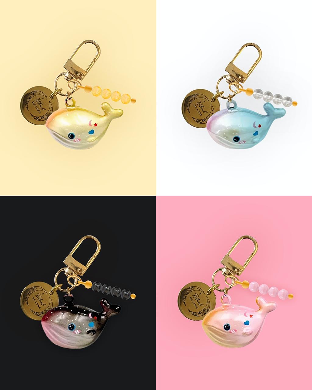 Gri-gri baleine enchantée Maneki Kujira