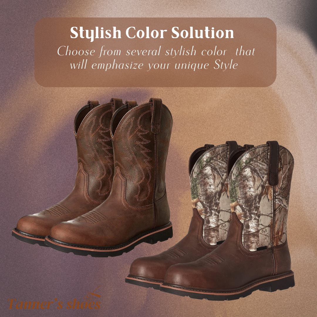 Nicklas | Bottes en Cuir pour Hommes Inspirées par le Vintage