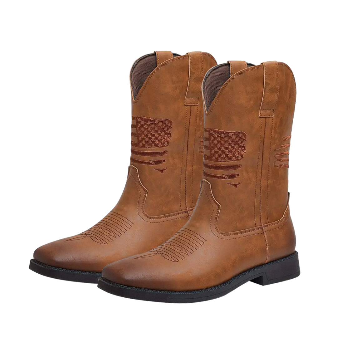 Leo | Bottes Cousues de Style Western