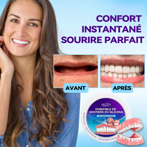 Schneider - Ensemble de Dentiers en Silicone