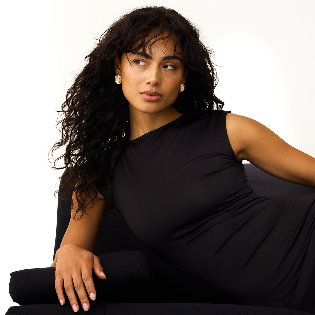 Boucles d'oreilles Giselle Pearl | Or