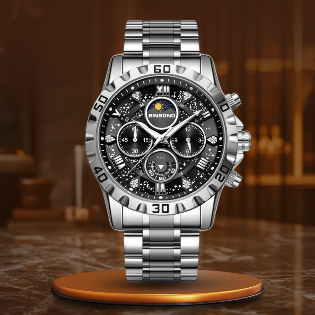 Montre Chronographe de Luxe avec Bracelet en Métal™ - Olsen & Olsen
