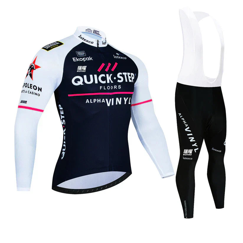 Quick Step | Kit de cyclisme pro à manches longues
