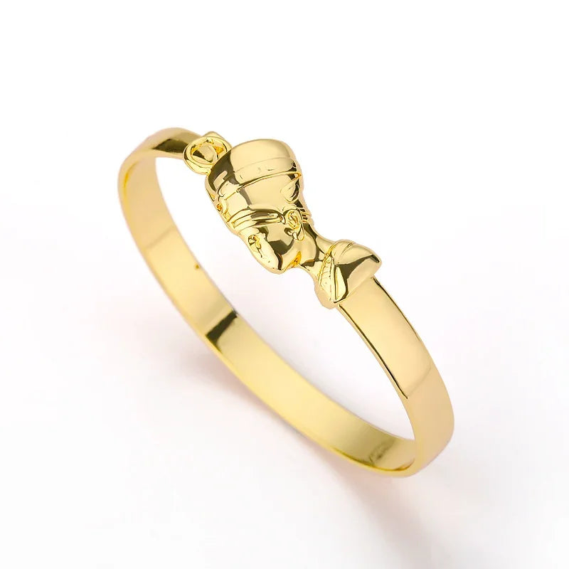 Bague Égyptienne Dorée à 3 Anneaux