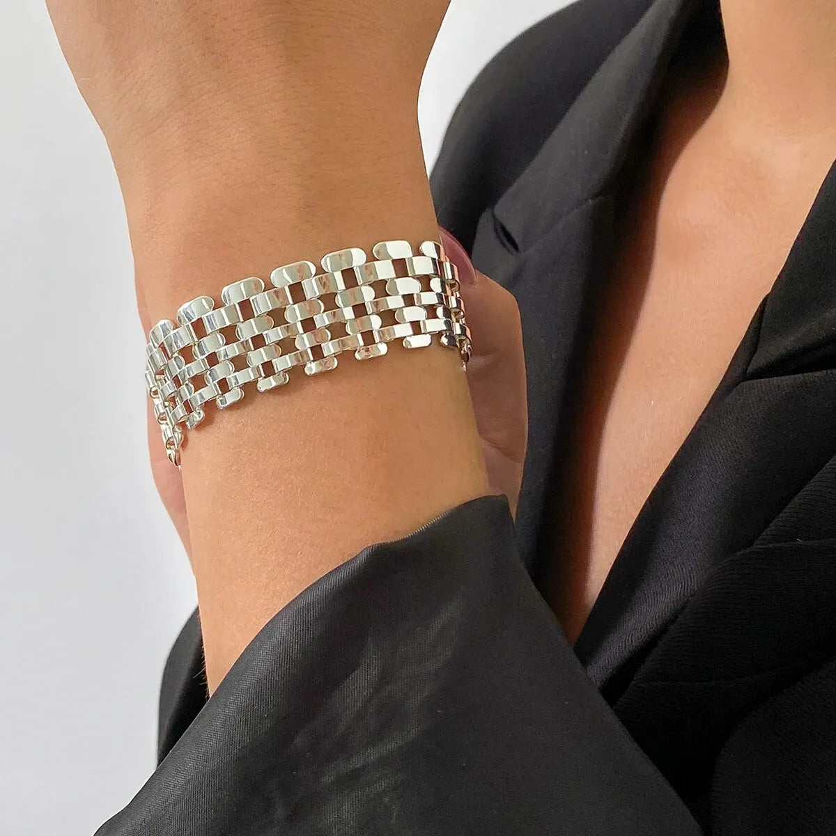 Bracelet en Argent Cubain