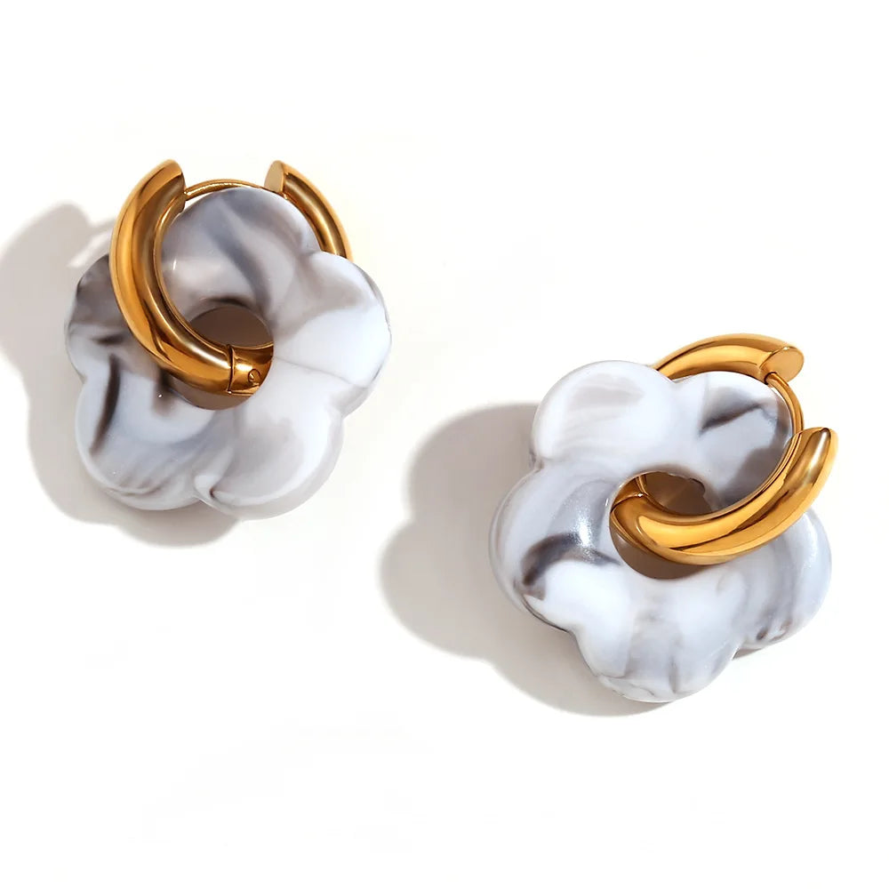 ZARA™ | Boucles d’Oreilles Fleur Tendance