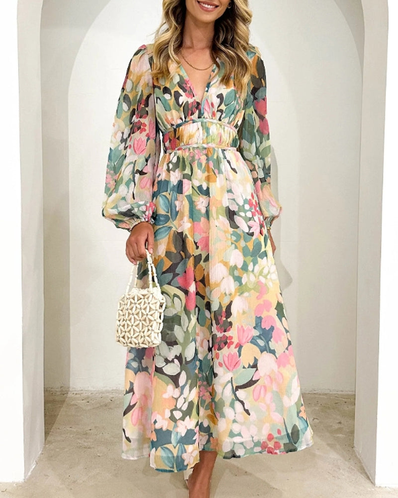 Elvira - Boho Chic Maxi Dress