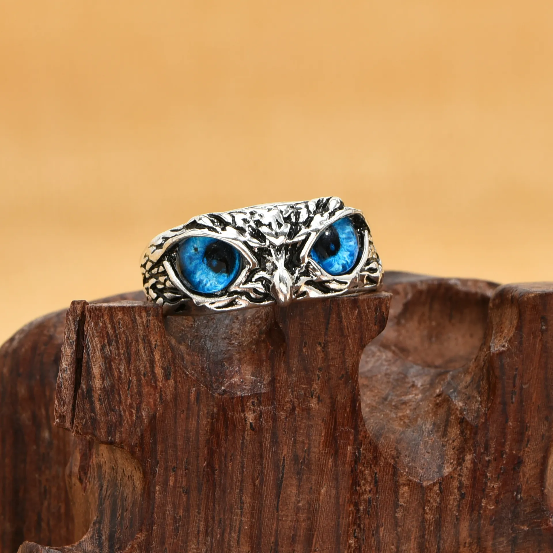 Bague hibou vintage