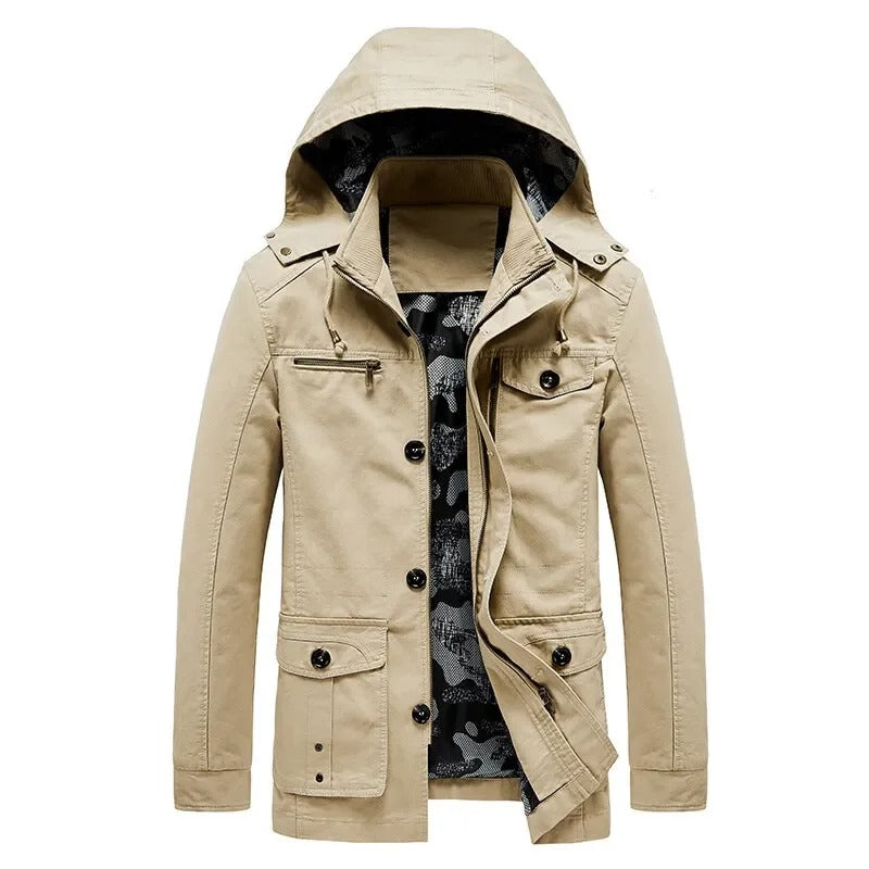 Veste Élégante à Poches Multiples