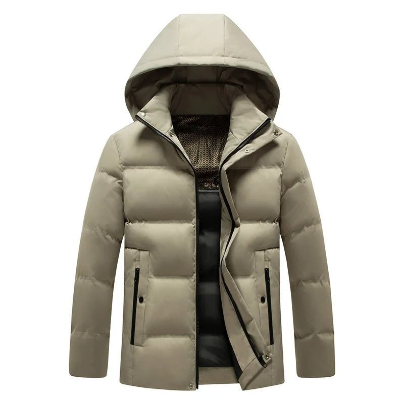 Veste en Fleece à Capuche Élégante