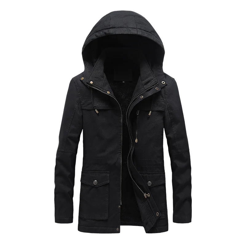 Veste d'Hiver en Coton Décontractée