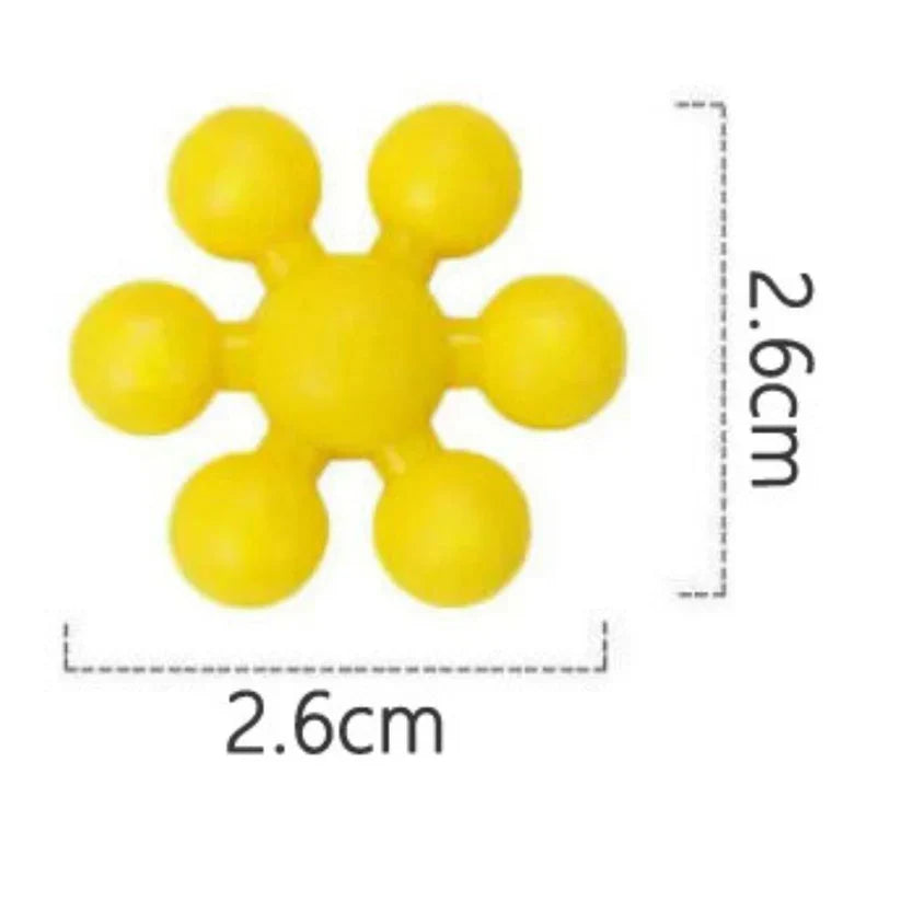 Blocs de construction en forme de flocon de neige pour les enfants