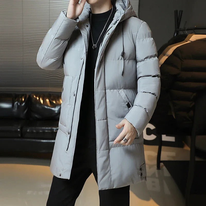 Manteau Long Élégant d'Hiver